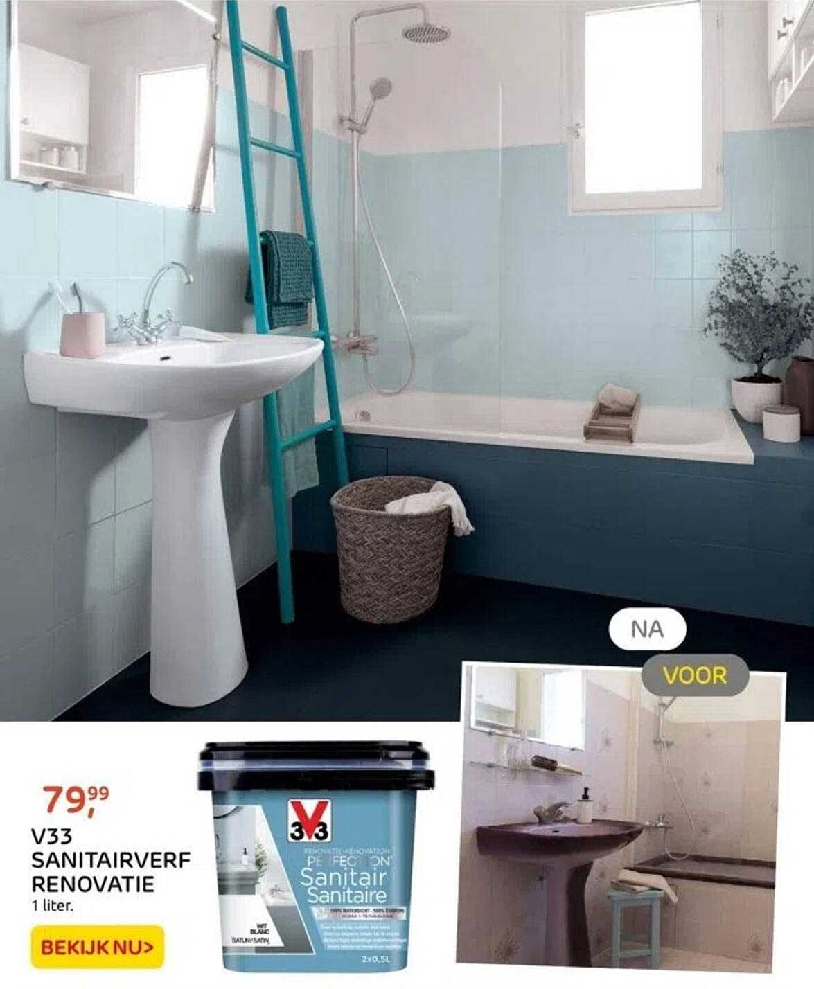 V33 SANITAIRVERF RENOVATIE