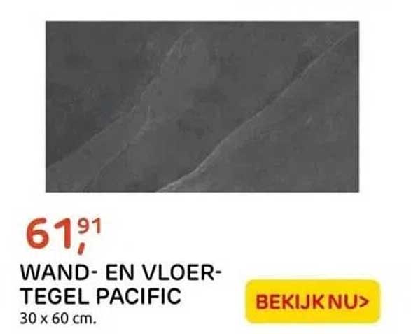 WAND- EN VLOERTEGEL PACIFIC