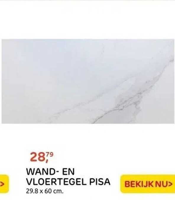 WAND- EN VLOERTEGEL PISA