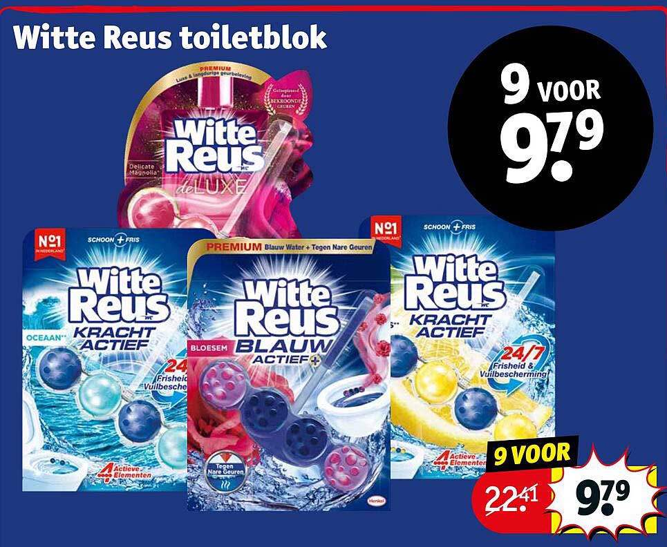 Witte Reus toiletblok