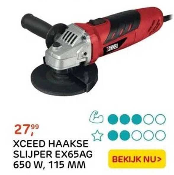 XCeed Haakse Slijper EX65AG