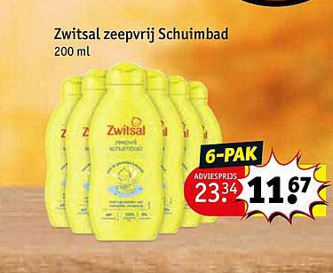 Zwitsal zeepvrij Schuimbad