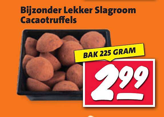 Bijzonder Lekker Slagroom Cacao truffels