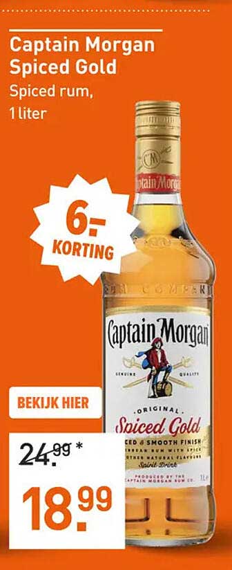 Captain Morgan Spiced Gold