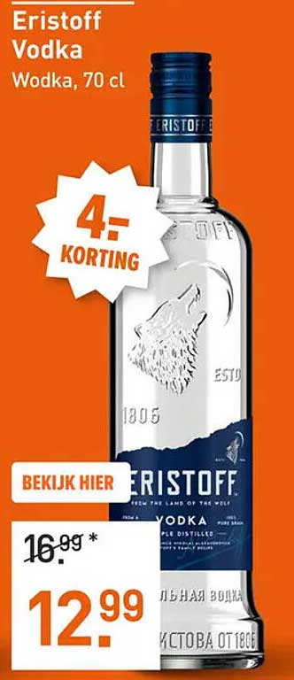 Eristoff Vodka