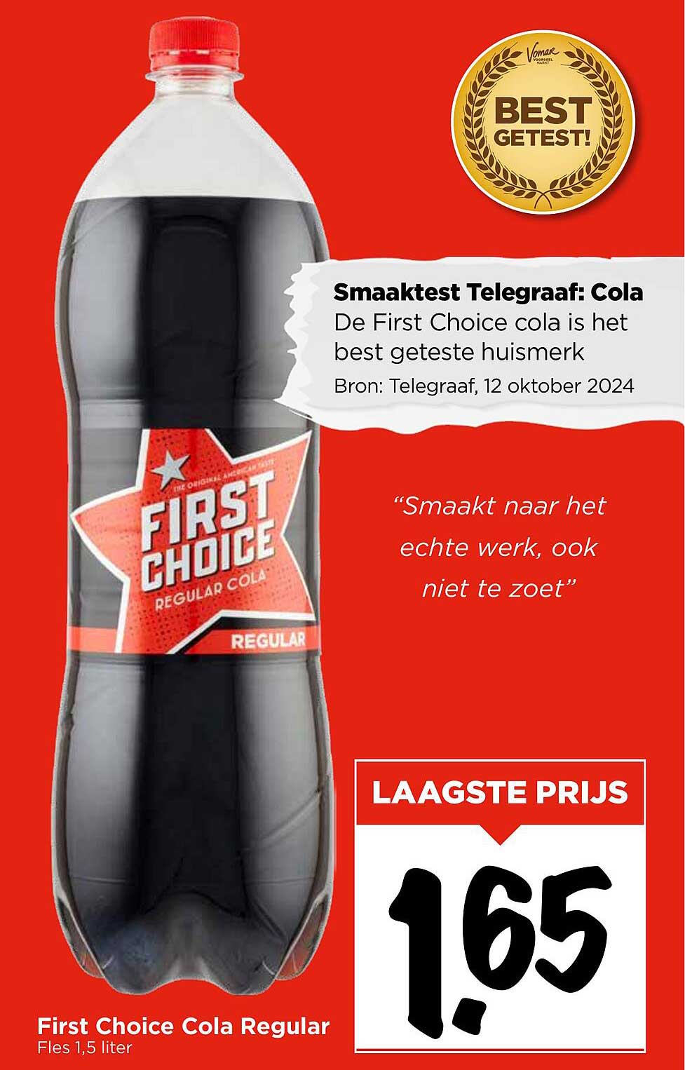 First Choice Cola Regular