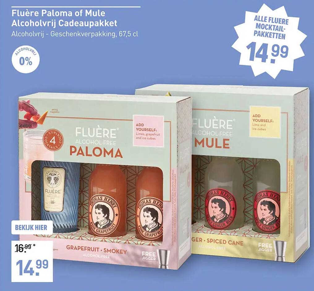 Fluère Paloma of Mule Alcoholvrij Cadeaupakket