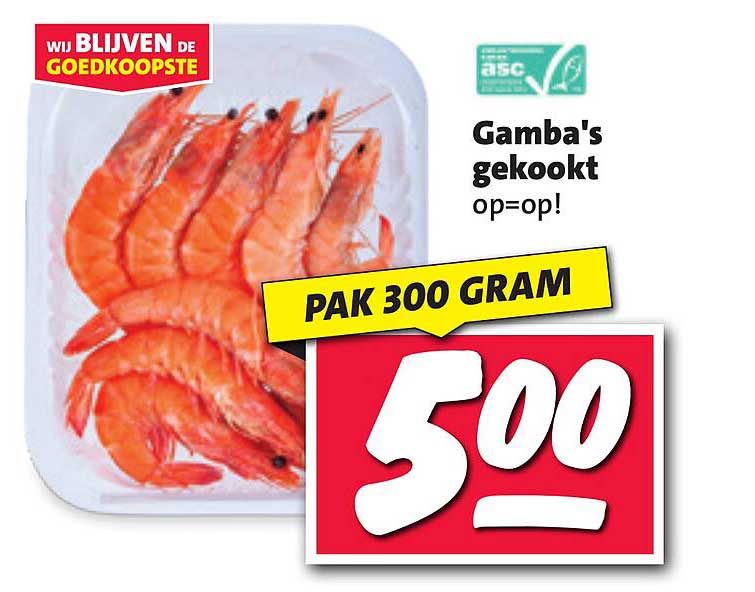 Gamba's gekookt