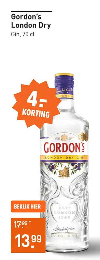 Gordon’s London Dry