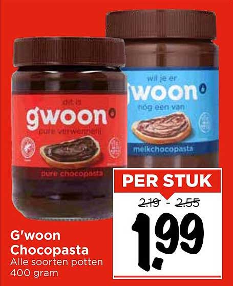 G'woon Chocopasta