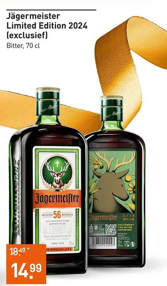 Jägermeister Limited Edition 2024 (exclusief)