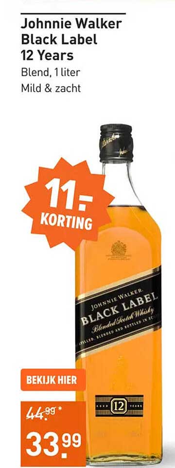 Johnnie Walker Black Label 12 Years