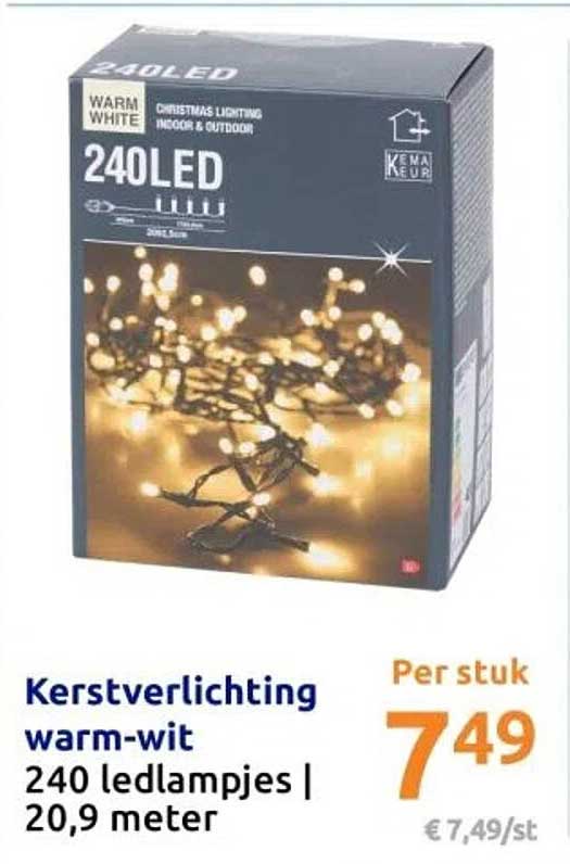 Kerstverlichting warm-wit