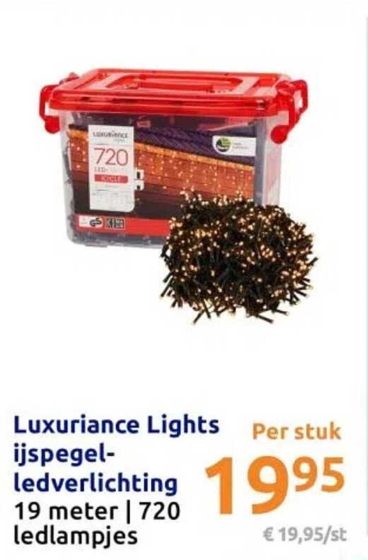 Luxuriance Lights ijspegel- ledverlichting