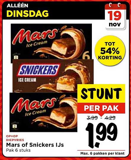 Mars of Snickers IJs