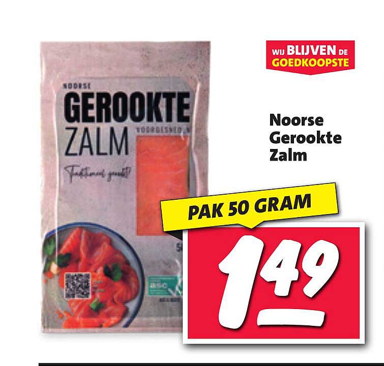 Noorse Gerookte Zalm