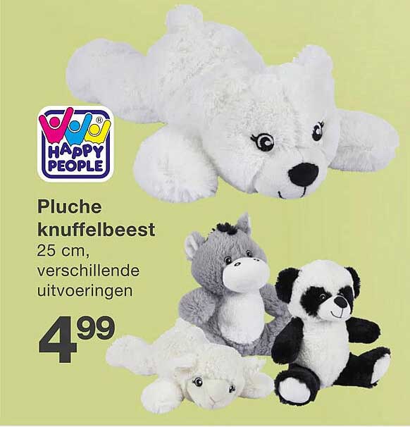 Pluche knuffelbeest