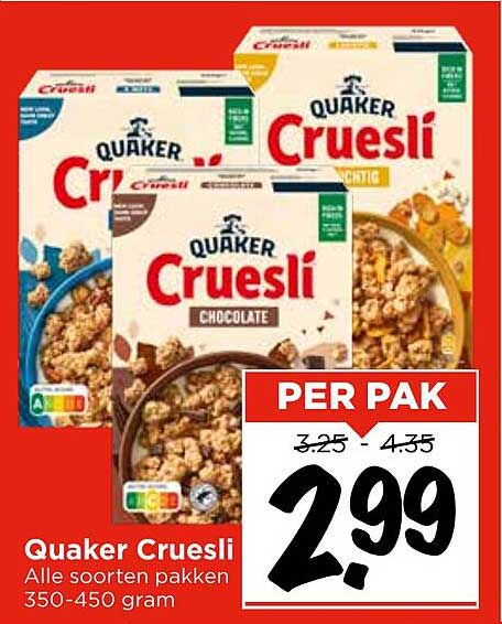 Quaker Cruesli