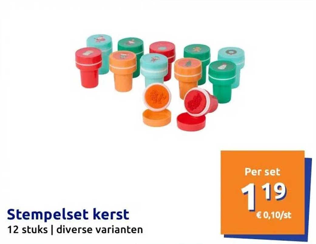 Stempelset kerst