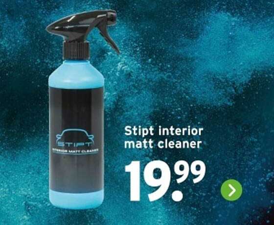 Stipt interior matt cleaner