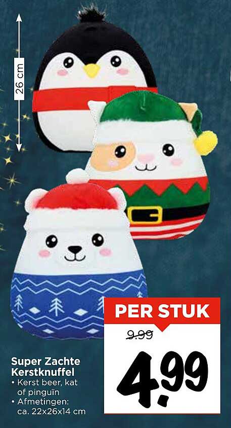 Super Zachte Kerstknuffel