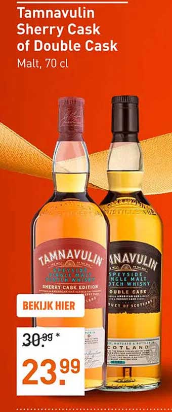 Tamnavulin Sherry Cask of Double Cask