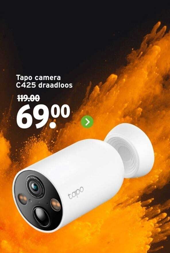 Tapo camera C425 draadloos