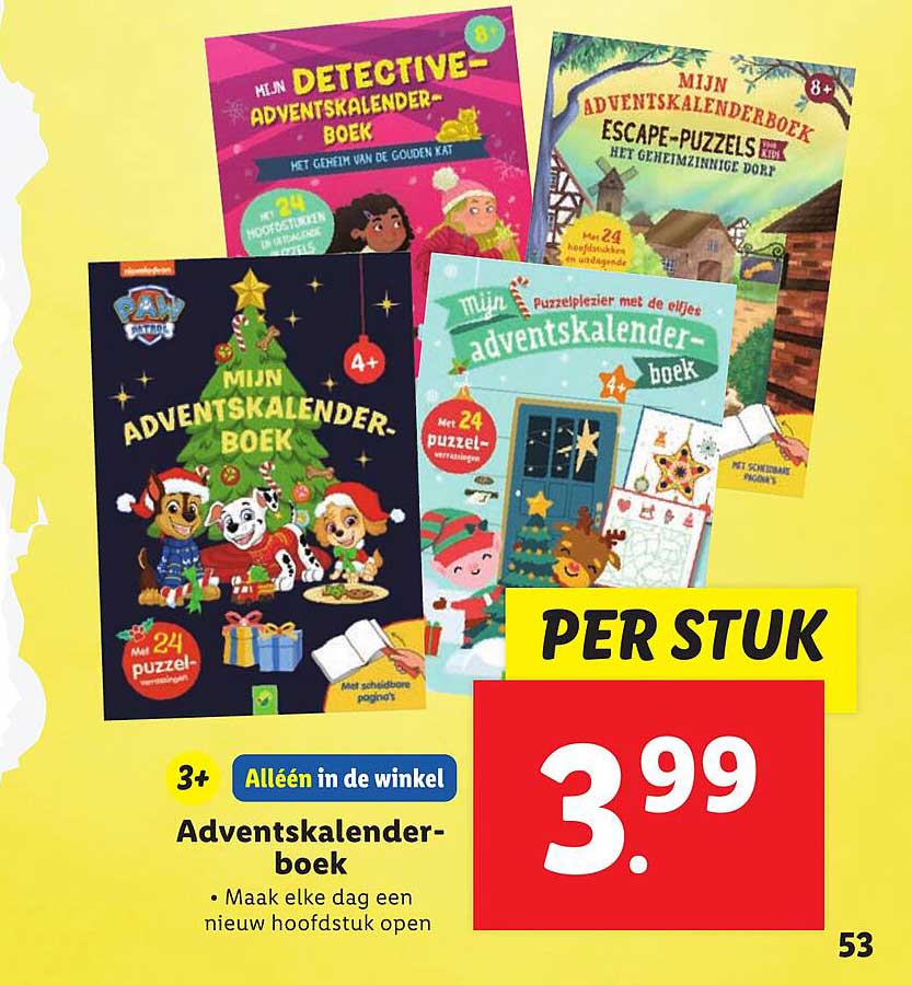 Adventskalender-boek