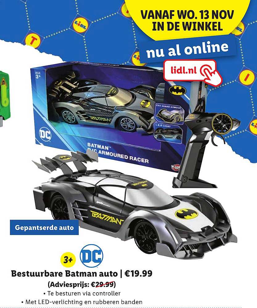 Bestuurbare Batman auto