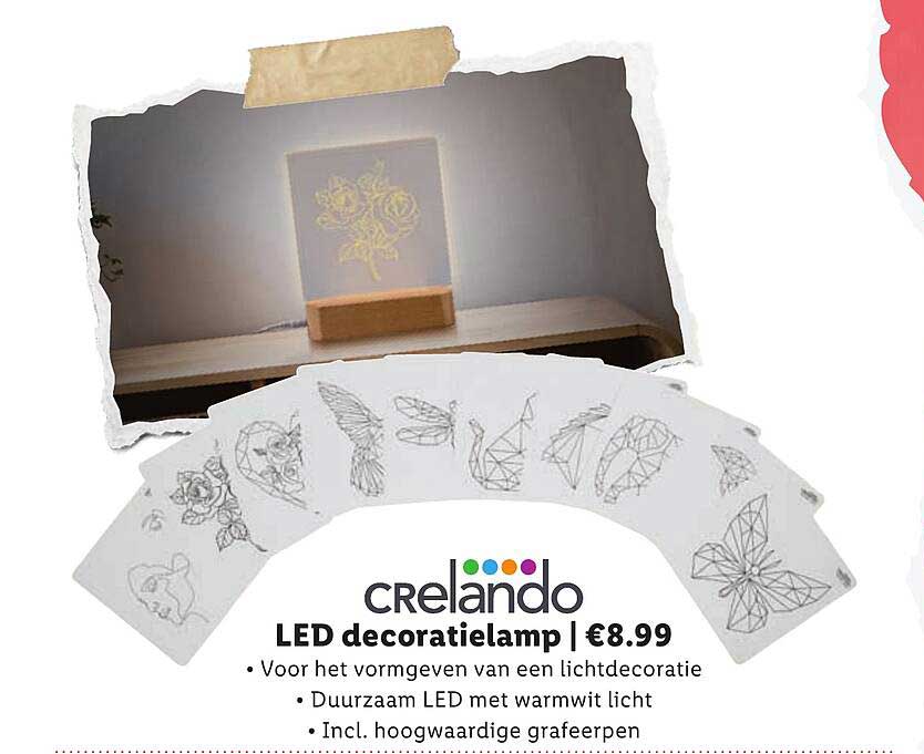 crelando LED decoratielamp