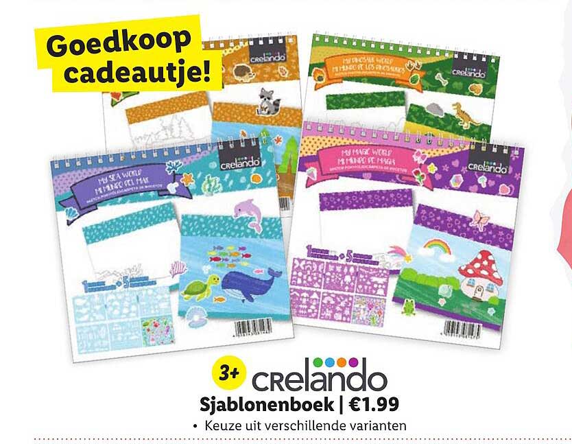 Crelando Sjablonenboek