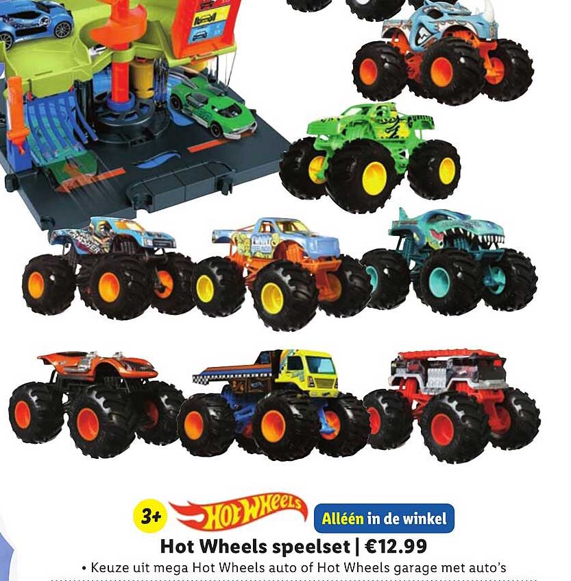 Hot Wheels speeltset