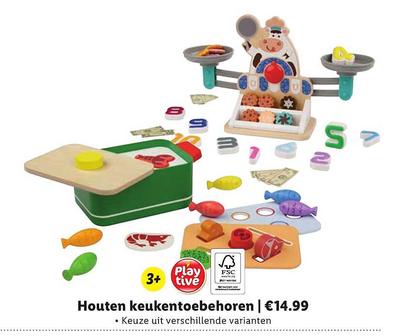 Houten keukentoebehoren