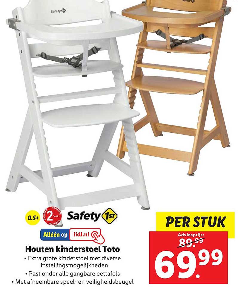 Houten kinderstoel Toto