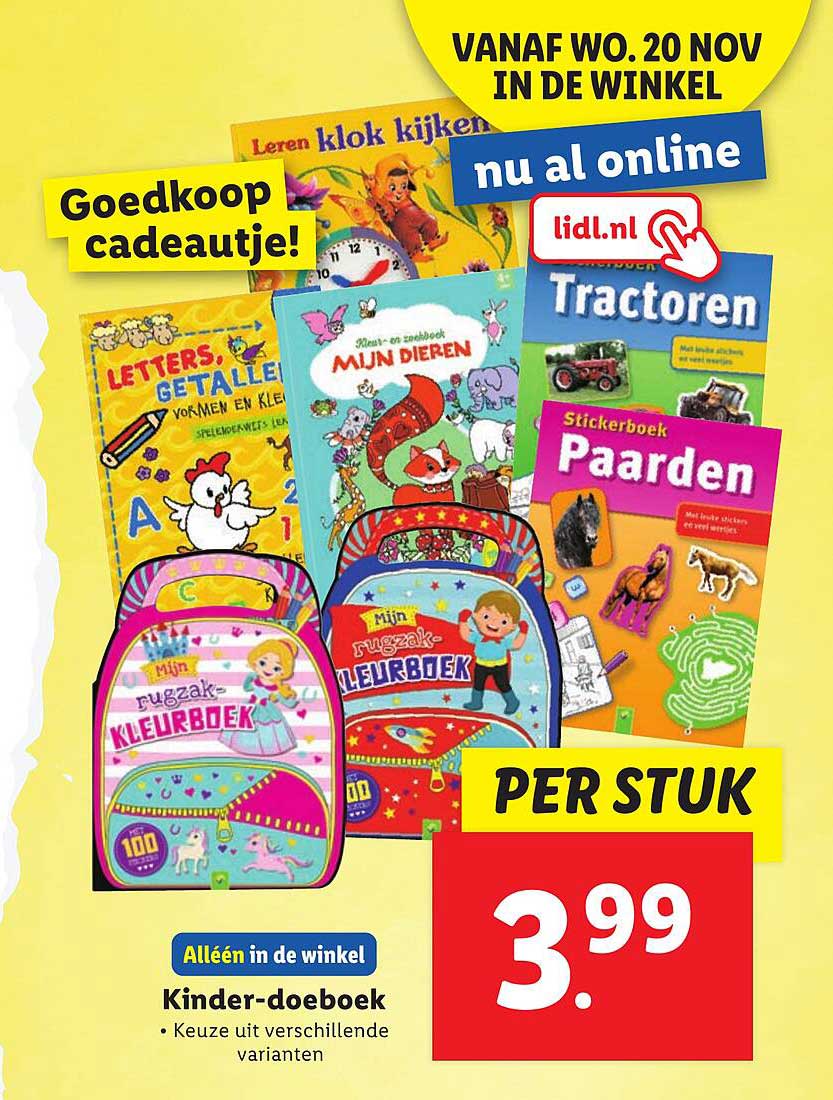 Kinder-doeboek