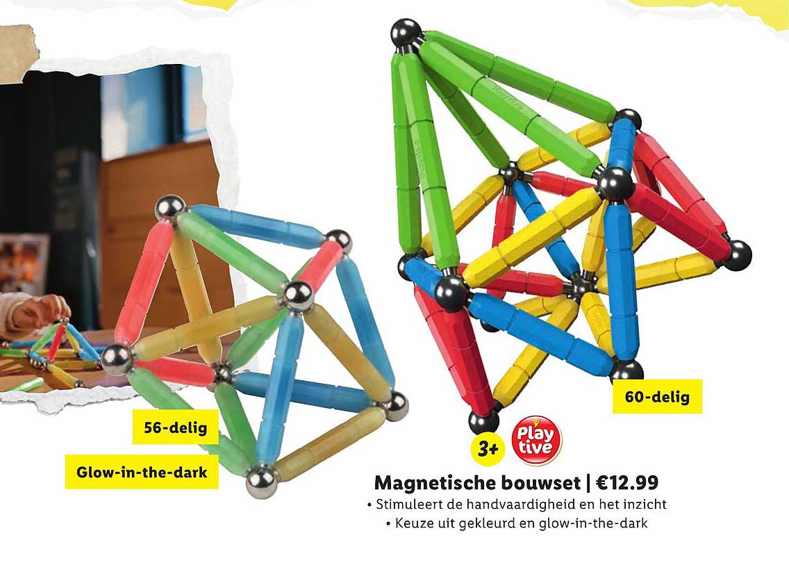 Magnetische bouwset