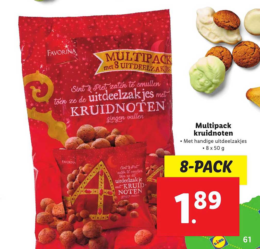 Multipack kruidnoten