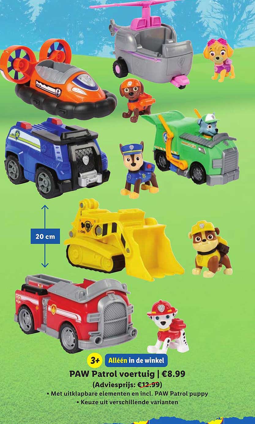 PAW Patrol voertuig