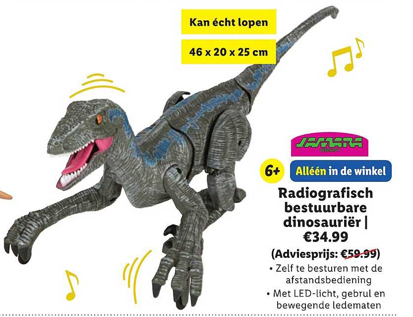 Radiografisch bestuurbare dinosauriër