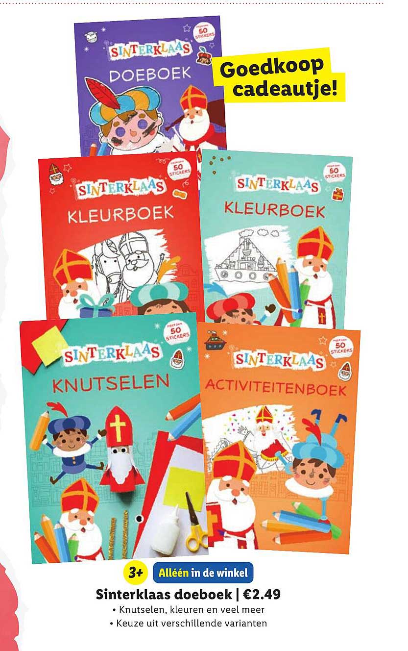 Sinterklaas doeboek