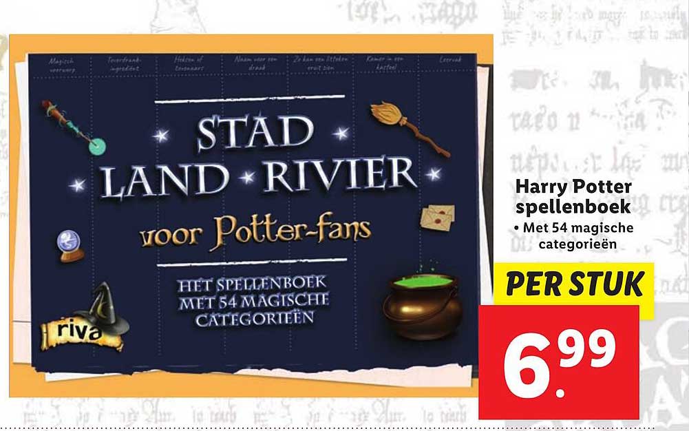 STAD LAND RIVIER voor Potter-fans