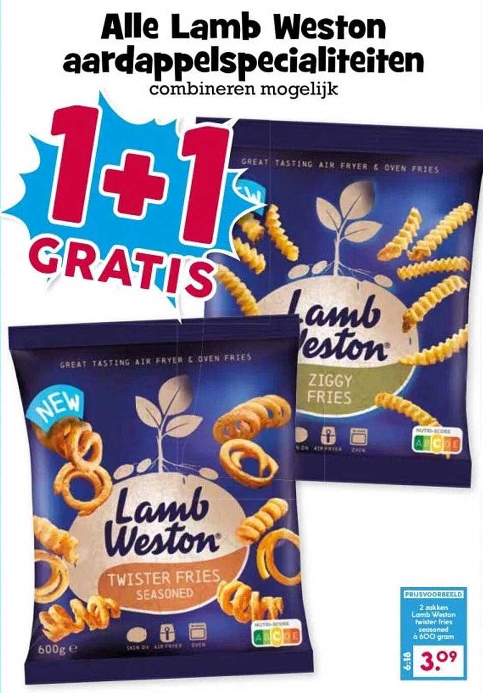 Alle Lamb Weston aardappelspecialiteiten