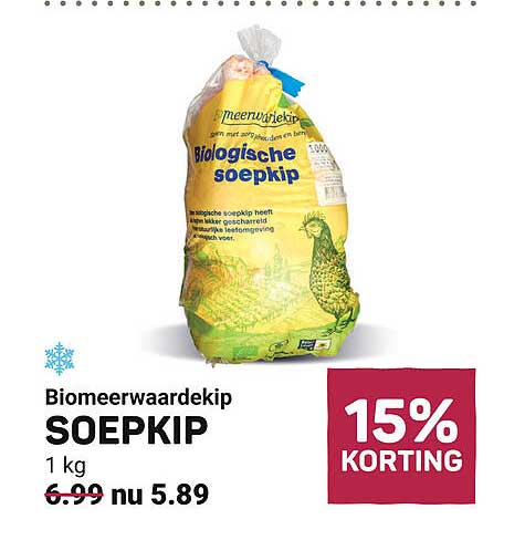 Biologische soepkip