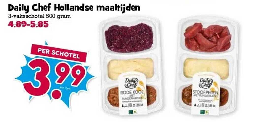 Daily Chef Hollandse maaltijden