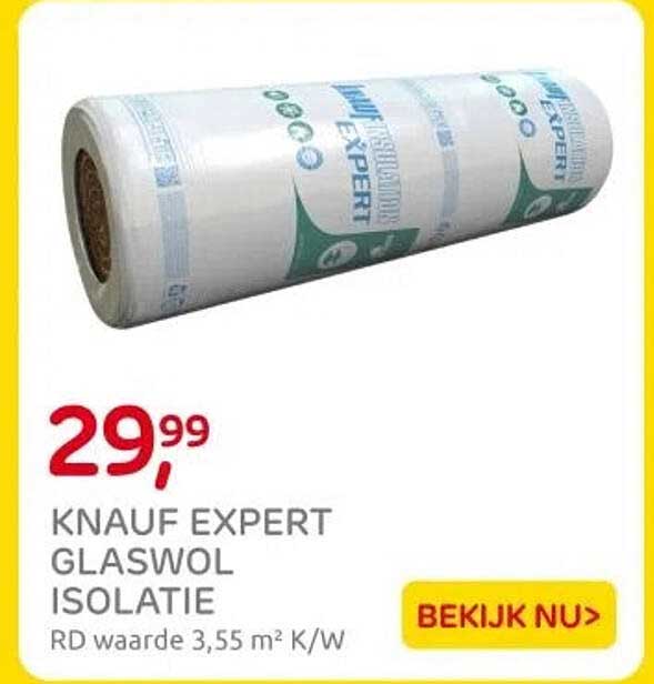 KNAUF EXPERT GLASWOL ISOLATIE