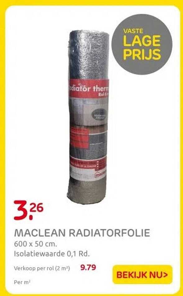 MACLEAN RADIATORFOLIE