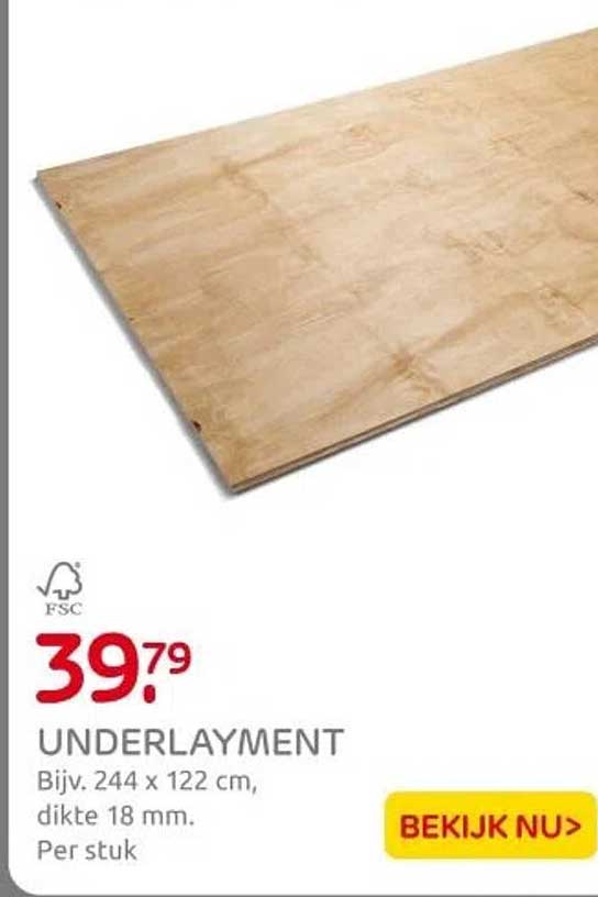 UNDERLAYMENT