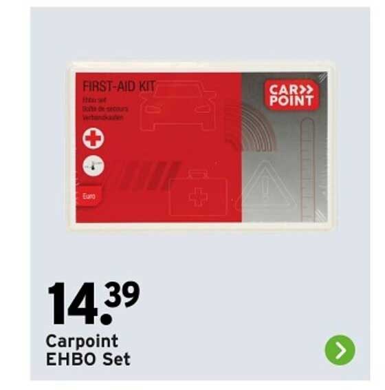 Carpoint EHBO Set