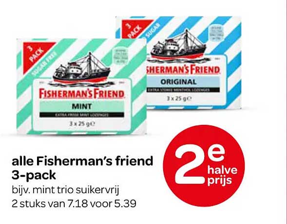 alle Fisherman’s friend 3-pack