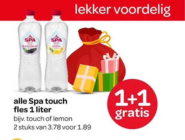 alle Spa touch fles 1 liter